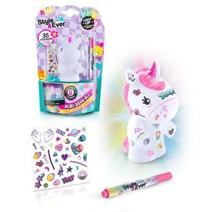 Набор для творчества Style 4 Ever Мой любимец Единорог S Mini Deco DIY Light Up Unicorn Canal Toys OFG267/1
