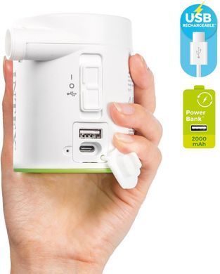 Портативний елетричний насос Quick-Fill USB Intex 66637 (200 л/хв)