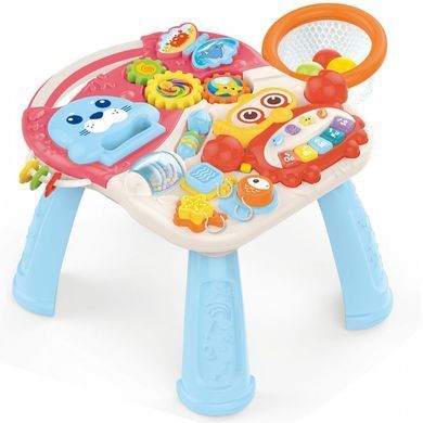 Ігровий розвиваючий столик- ходунки Ride On 4 в 1 Woopie 47580