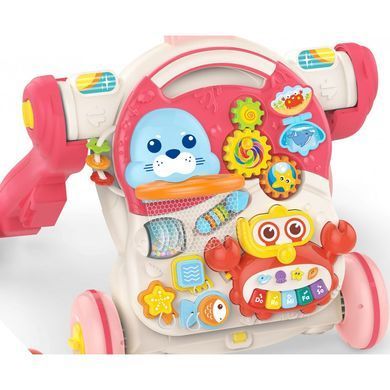 Ігровий розвиваючий столик- ходунки Ride On 4 в 1 Woopie 47580
