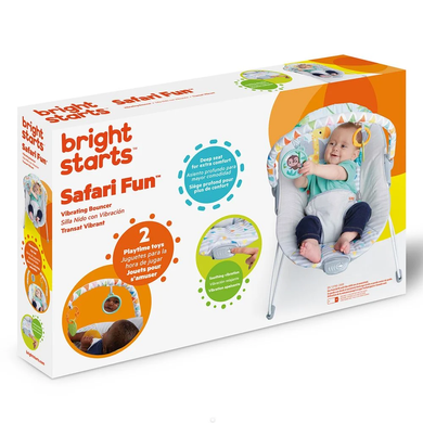 Дитячій шезлонг Bright Starts Safari Fun Kids II 12204