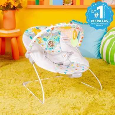 Дитячій шезлонг Bright Starts Safari Fun Kids II 12204