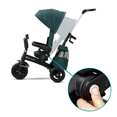 Дитячий триколісний велосипед 5в1 Easytwist Mauvelous Pink Kinderkraft KKRETWIPNK0000 рожевий