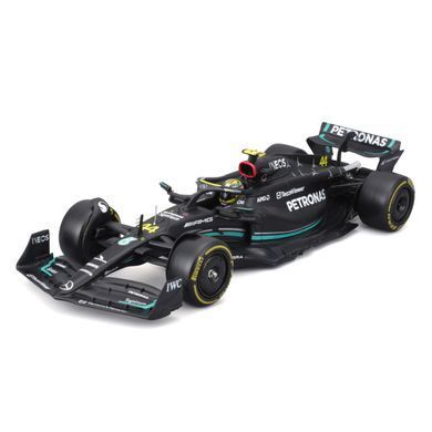 Металевий авто-конструктор metal kits Mercedes-AMG F1 W14 E Performance (1:24) Bburago 18-28510 в асортименті
