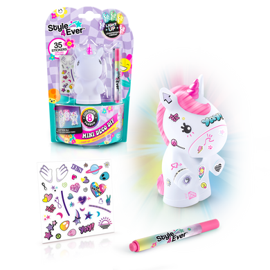 Набор для творчества Style 4 Ever Мой любимец Единорог S Mini Deco DIY Light Up Unicorn Canal Toys OFG267/1