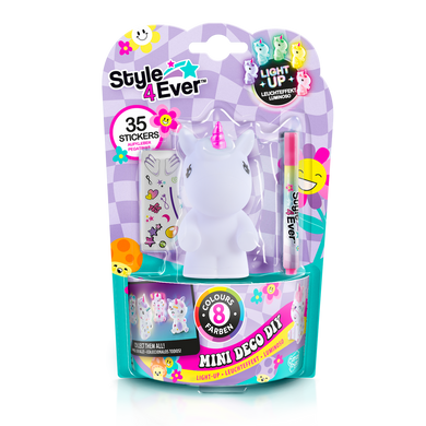 Набор для творчества Style 4 Ever Мой любимец Единорог S Mini Deco DIY Light Up Unicorn Canal Toys OFG267/1