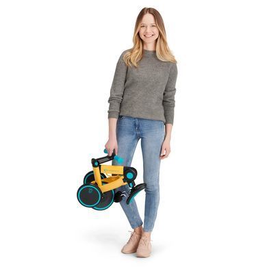 Складаний триколісний велосипед 3в1 4TRIKE Primrose Yellow KR4TRI00YEL0000