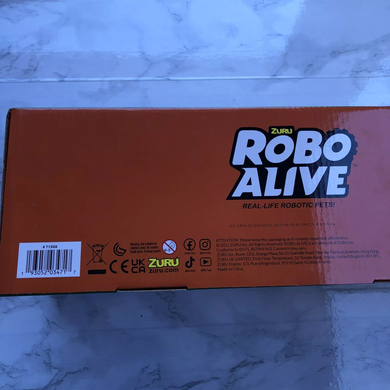 Уценка Интерактивная игрушка Красная змея Pets & Robo Alive Zuru 7150-2