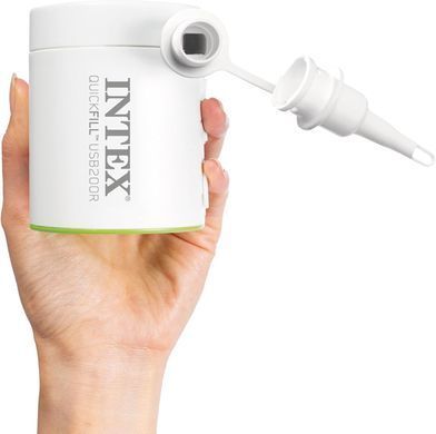 Портативний елетричний насос Quick-Fill USB Intex 66637 (200 л/хв)