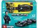 Металевий авто-конструктор metal kits Mercedes-AMG F1 W14 E Performance (1:24) Bburago 18-28510 в асортименті