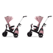 Дитячий триколісний велосипед 5в1 Easytwist Mauvelous Pink Kinderkraft KKRETWIPNK0000 рожевий