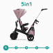 Дитячий триколісний велосипед 5в1 Easytwist Mauvelous Pink Kinderkraft KKRETWIPNK0000 рожевий
