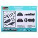 Металевий авто-конструктор metal kits Mercedes-AMG F1 W14 E Performance (1:24) Bburago 18-28510 в асортименті