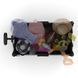Складная&nbsp;туристическая тележка Kinderkraft Rollster Mystic Black KSROLL00BLK0000