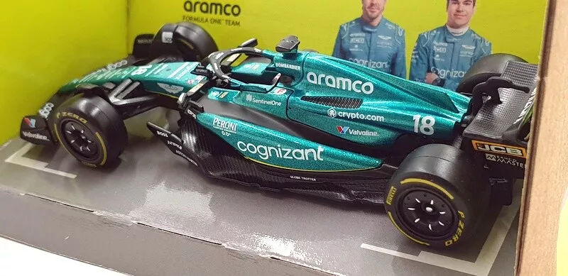 Металлическая машинка Aston Martin AMR23 (1:43) 2023 Bburago 18-38090