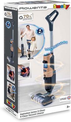 Игрушечный ручной пылесос Rowenta X-Clean 4 Smoby 7600330226 свет, звук