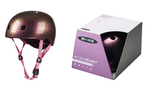 Дитячий захисний шолом (розмір M) Micro Helmet AC2286BX Neochrome Pink