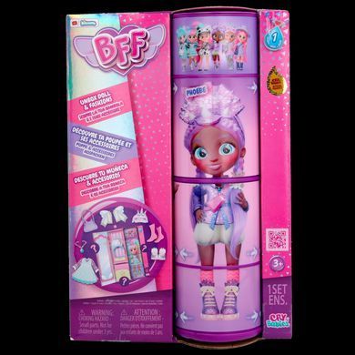 Модна лялька Фібі S1 BFF Cry Babies Phoebe IMC Toys 904354