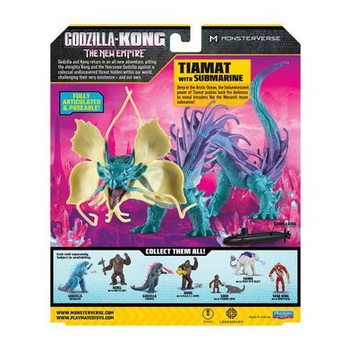Ігрова фігурка Тіамат з підводним човном Godzilla x Kong The New Empire Tiamat with Submarine Playmates 35214