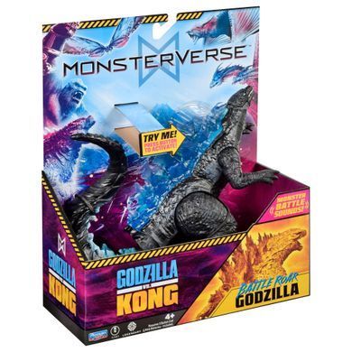 Игровая фигурка со звуком S2 Годзилла готов к бою MonsterVerse Godzilla x Kong Battle Roar Godzilla Playmates Toys 35756N