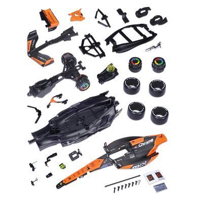 Металлическая машинка-конструктор metal kits McLaren MCL38 (1:24) Bburago 18-28511 В ассортименте