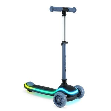 Складаний самокат Kinderkraft Raket Blue KRRAKE00BLU0000 LED дека і колеса