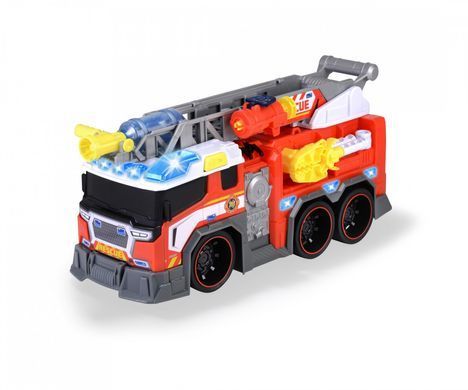 Игрушка пожарная машина Борец с огнем (37,5 см) Dickie Toys 3307000 со звуком и светом