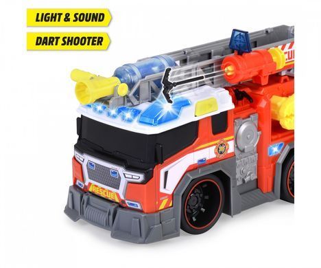 Игрушка пожарная машина Борец с огнем (37,5 см) Dickie Toys 3307000 со звуком и светом