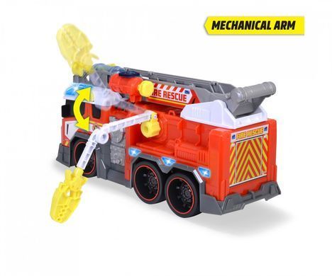 Игрушка пожарная машина Борец с огнем (37,5 см) Dickie Toys 3307000 со звуком и светом