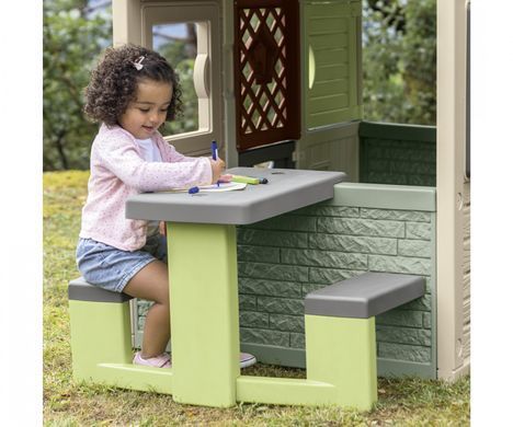 Стол для пикника со скамейками для игровых домиков Smoby Life Picnic Table 7600810927