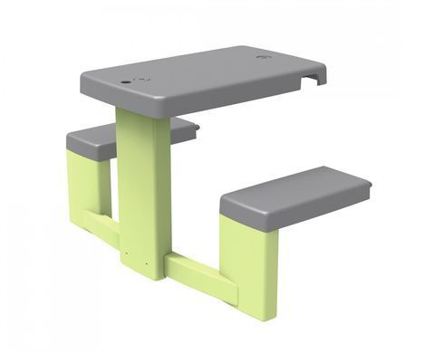 Стол для пикника со скамейками для игровых домиков Smoby Life Picnic Table 7600810927