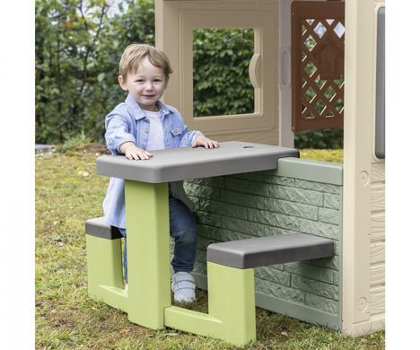 Стол для пикника со скамейками для игровых домиков Smoby Life Picnic Table 7600810927