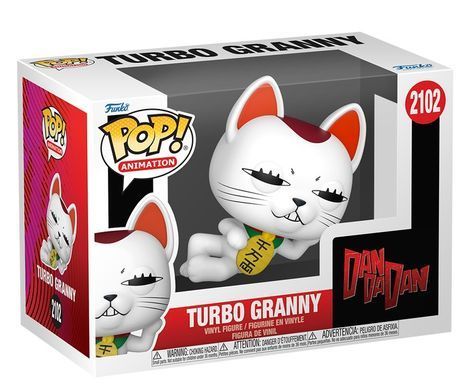Виниловая фигурка серии Дандадан-Турбо-бабка DanDaDan Turbo Granny Funko POP! Animation 90665