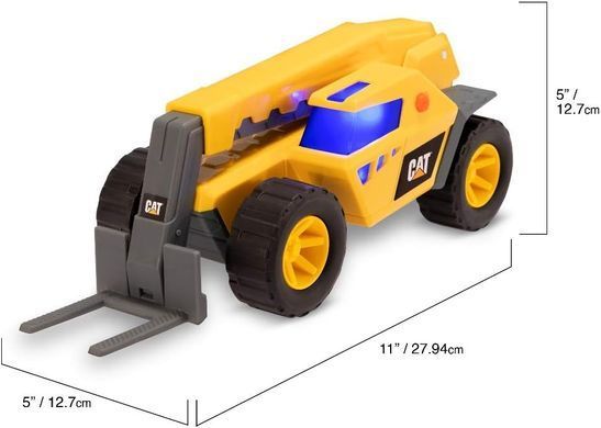 Телескопический погрузчик (28 см) Cat Future Force Telehandler Funrise 82380 со светом и звуком