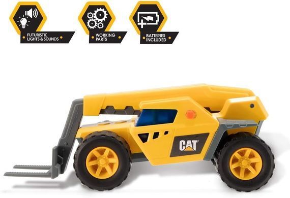 Телескопический погрузчик (28 см) Cat Future Force Telehandler Funrise 82380 со светом и звуком