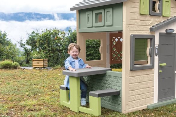 Стол для пикника со скамейками для игровых домиков Smoby Life Picnic Table 7600810927