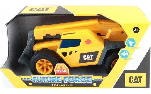 Телескопический погрузчик (28 см) Cat Future Force Telehandler Funrise 82380 со светом и звуком