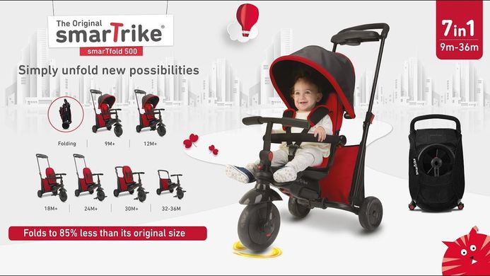 Складной Велосипед 7в1 Folding Trike Smart Trike STR5055500