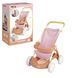 Прогулочная коляска для кукол с корзиной Baby Nurse Smoby 7600254024 терракотовая пудра