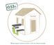 Стол для пикника со скамейками для игровых домиков Smoby Life Picnic Table 7600810927