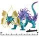 Ігрова фігурка Тіамат з підводним човном Godzilla x Kong The New Empire Tiamat with Submarine Playmates 35214