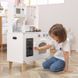 Дитяча дерев'яна кухня з посудом PolarB Viga Toys 44082 рожева