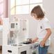 Дитяча дерев'яна кухня з посудом PolarB Viga Toys 44082 рожева