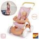 Прогулочная коляска для кукол с корзиной Baby Nurse Smoby 7600254024 терракотовая пудра