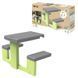 Стол для пикника со скамейками для игровых домиков Smoby Life Picnic Table 7600810927