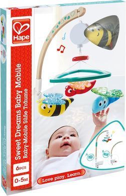 Музичний мобіль Солодкі сни Sweet Dreams Baby Mobile Hape E0044