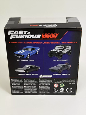 Набiр металевих машинок Форсаж (1:32) 1969 Chevrolet Camaro та 1968 Dodge Charge Widebody Jada Toys 253202013