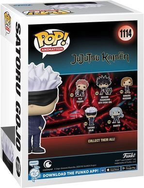 Виниловая фигурка Jujutsu Kaisen Satoru Gojo (1114) Funko POP! 61357.
