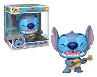 Вінілова фігурка Funko Pop! (#1419) Jumbo Stitch with Ukele 76786