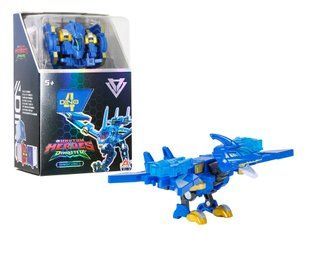 Игровой набор динозавр-трансформер Синий Птера-бот Dinoster EU580840-4